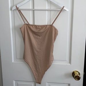 Boohoo Nude thong bodysuit